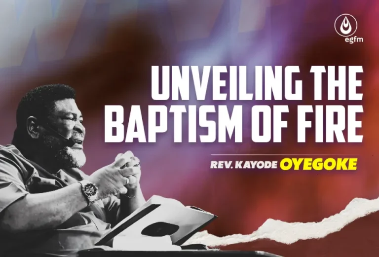 Unveiling the Baptism of Fire
