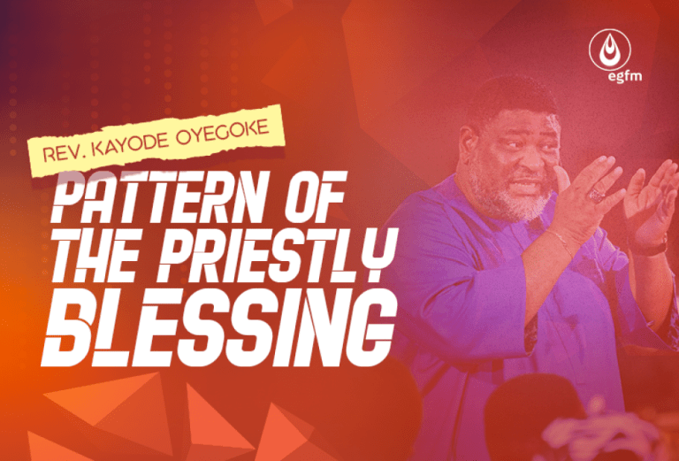 Pattern of the Priestly Blessing