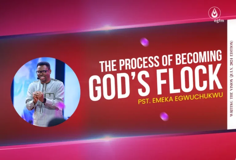 The Process of Becoming God’s Flock (WTV)