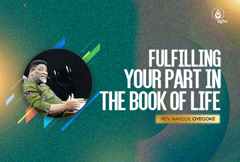 Fulfilling Your Part in the Book of Life