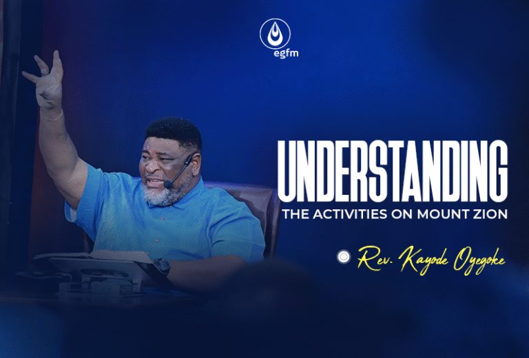 Understanding the Activities on Mount Zion
