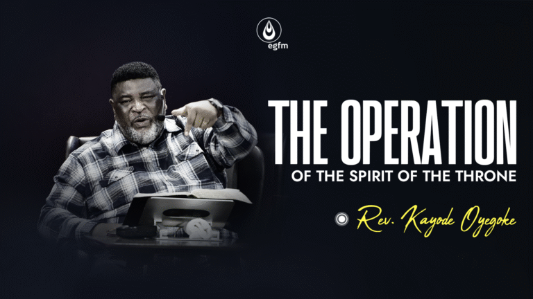 The Operation of the Ministry of the Throne