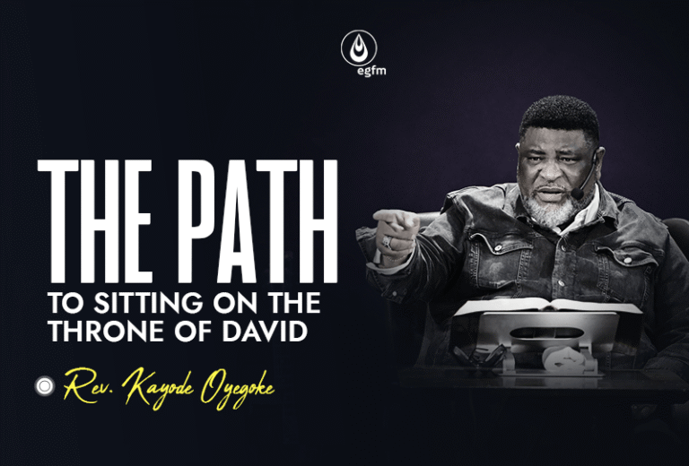 The Path to Sitting on the Throne of David