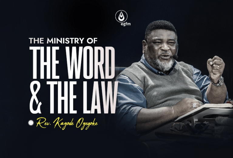 The Ministry of the Word and The Law