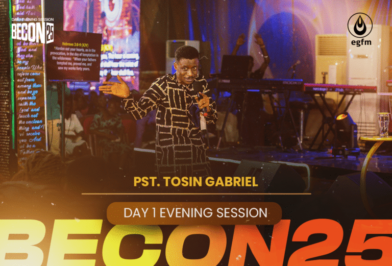 Believers’ Convention 2025 – Day 1 Evening Session – Pastor Tosin Gabriel
