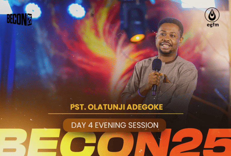 Believers’ Convention 2025 – Day 4 Evening Session – Pastor Tunji Adegoke