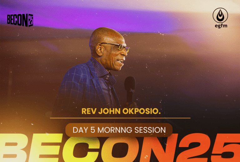 Believers’ Convention 2025 – Day 5 Morning Session – Reverend John Okposio