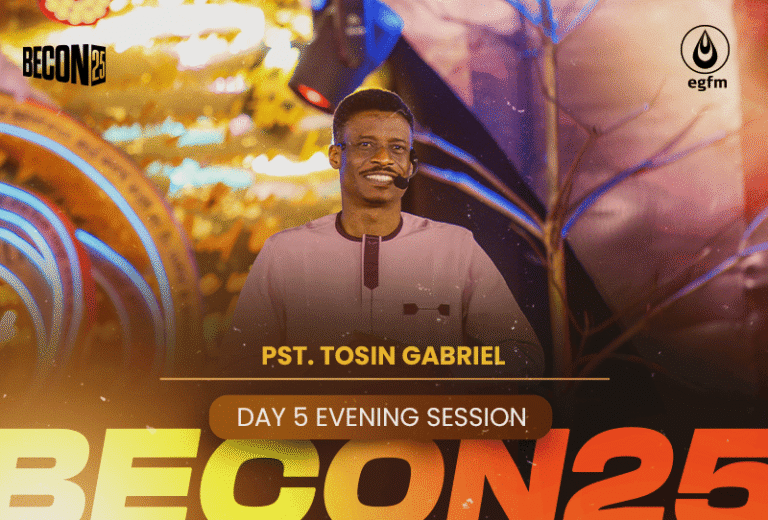 Believers’ Convention 2025 – Day 5 Evening Session – Pastor Tosin Gabriel