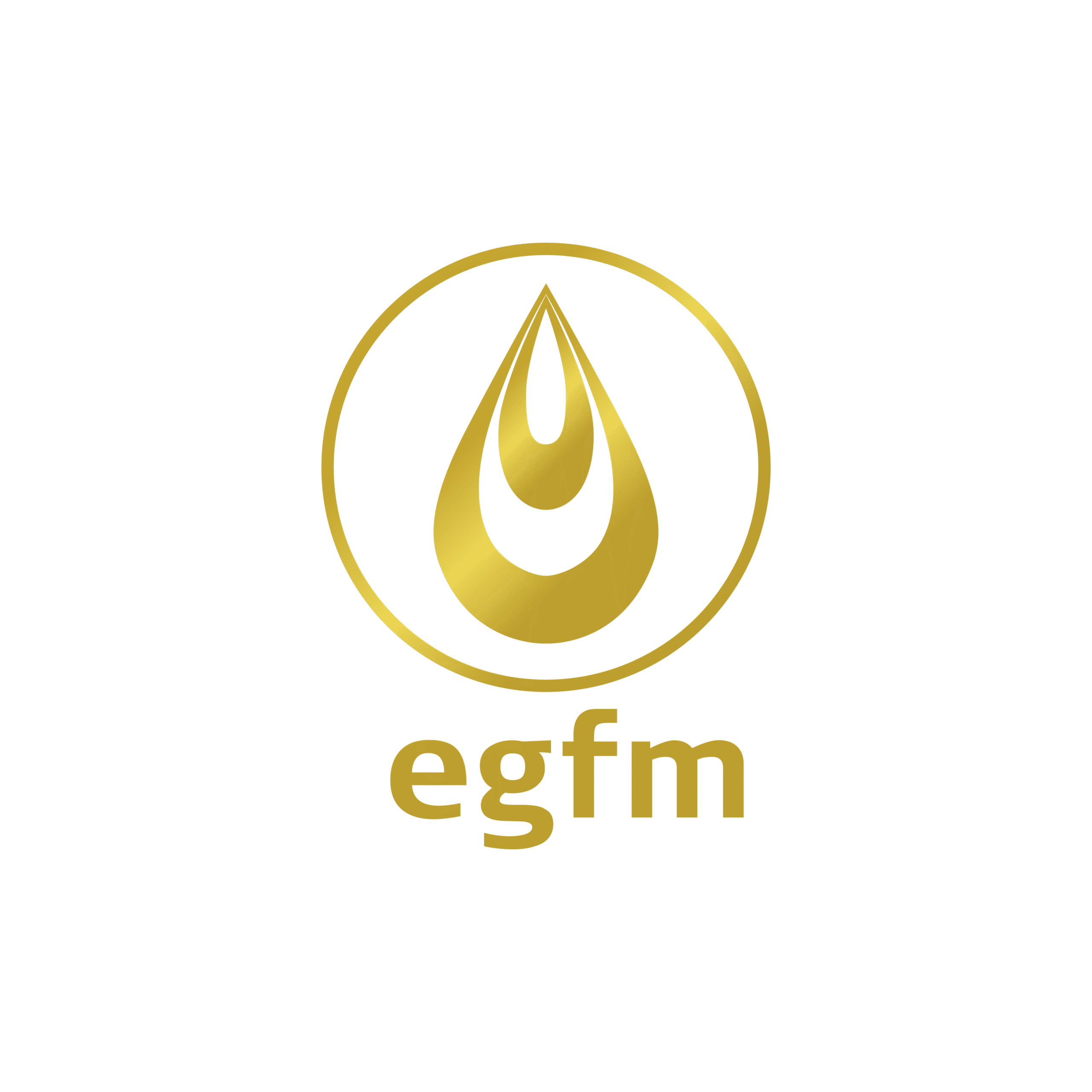 The EGFM Official logo